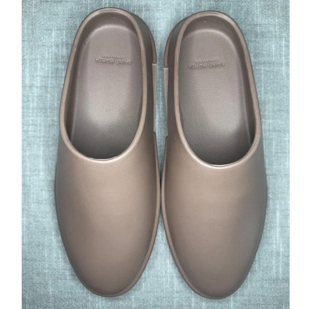 Saint Morta Flow Slide Taupe Mens Size 7 EUR 40 SMFLOWSL-TAUPE-7 New‎ in Box